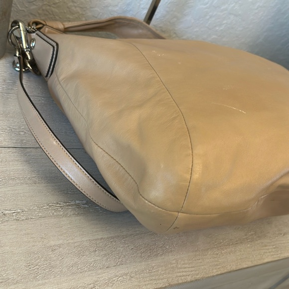 Coach Kristin Taupe Large Hobo Crossbody  Style 14769 - Picture 10 of 13